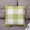 thumbnail image 2 of 4PCS Buffalo Check Plaid Throw Pillow Covers Farmhouse Outdoor Pillow Cushion Case Cotton Linen for Home Decor, 18 x 18 Inch, 2 of 5