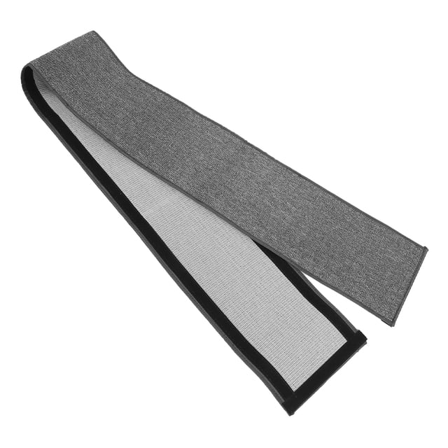 GOOHOCHY Cat Exercise Wheel Mat for Bathing Grey Fabric Quiet and Safe Treadmill Replacement Mat 70 x 43 cm