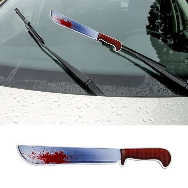 Danhjin Rear Wiper Sticker Rear Wiper Sticker Car Rear Wiper Sticker Halloween Funny Car Decoration Car Sticker Stickers