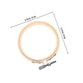 thumbnail image 2 of COOPHYA Embroidery Frame Kit Metal 8in Circle for DIY Enthusiasts and Quilting 1PC, 2 of 8