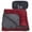 Red/ Grey Fleece-59" x 79", variant on REDCAMP Large Camping Blanket with Sherpa Lining, Cold Weather Warm Outdoor Blanket Windproof for Camping Stadium, Machine Washable 59"x 79" Red