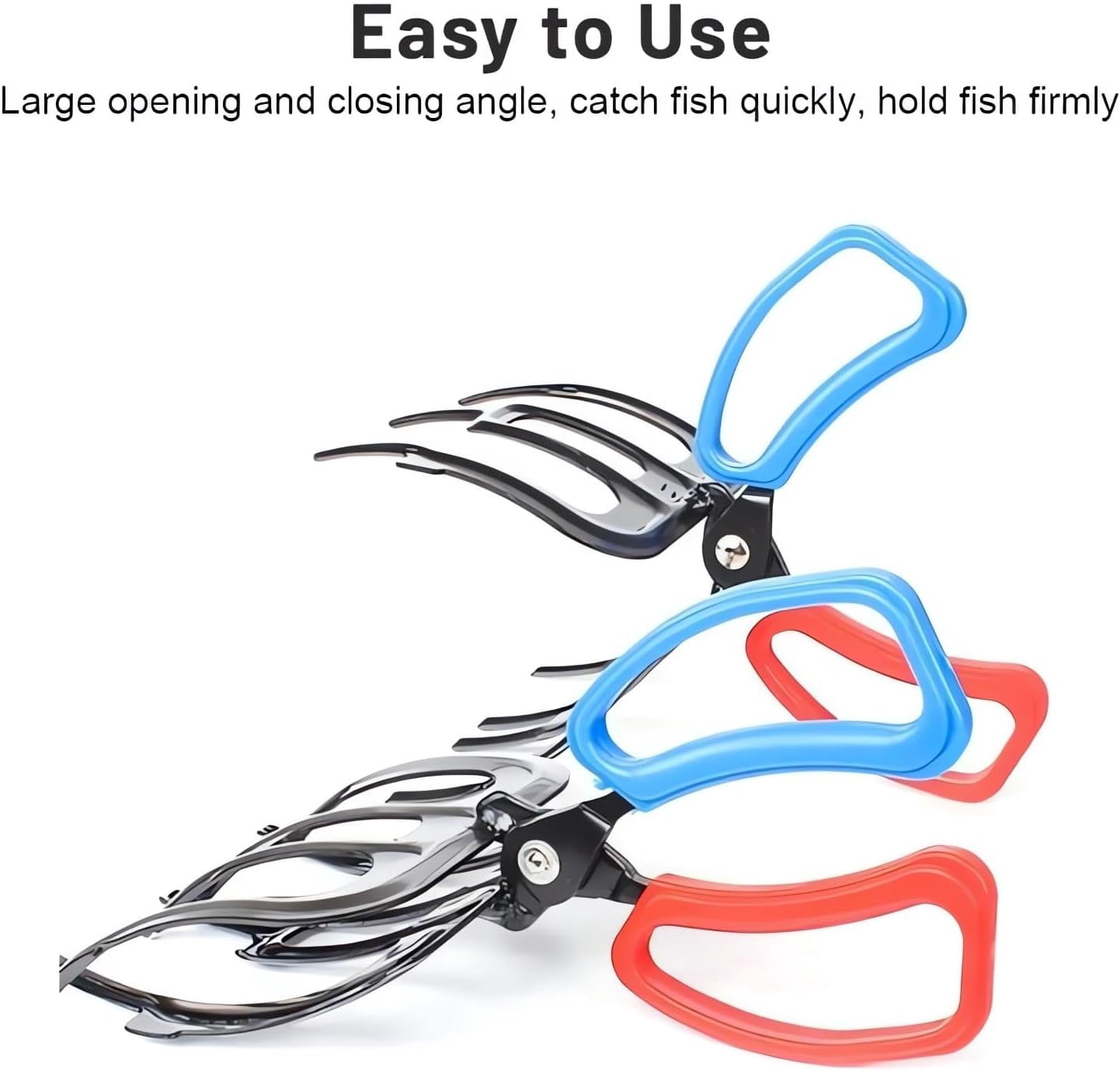 2024 New Fishing Pliers Gripper - Metal Fish Control Clamp Claw, Multi-Function Fishing Pliers Tool, Tong Grip Tackle Tool for Fishing, Fish Catching Clip Accessories for Outdoor Fishing