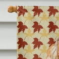thumbnail image 3 of Carolines Treasures SC9542CHF Cocker Spaniel Drapeau Feuilles d'Automne Toile Taille Maison, 3 of 4