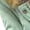 Mint Green, variant on Women's Fleece Lined Puffer Jacket Warm Winter Mid-Length Coat with Faux Fur Hood Long Sleeve Fleece Hooded Jacket with Pockets