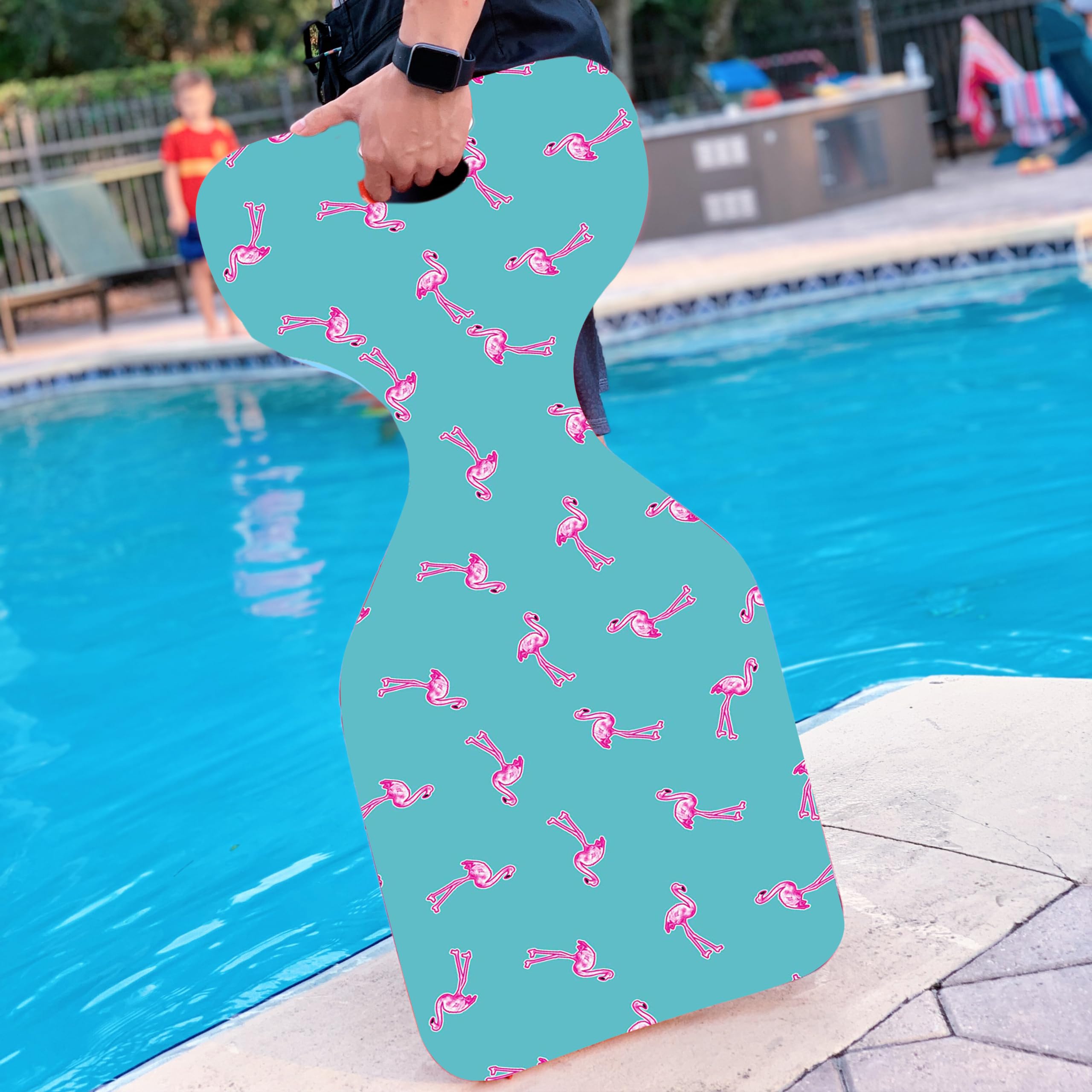 VOS Phoenix Graphic Printed Saddle Effusion Water Floats for Adults and Kids - 2 Pc Pack|UV Resistant & Ultra Buoyant, Comfortable Floating Seats for Pool, Beaches, Lakes, Water Parks (Pinkie Pie)