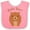 Pink and White, variant on Inktastic Baby Bear Boys or Girls Baby Bib
