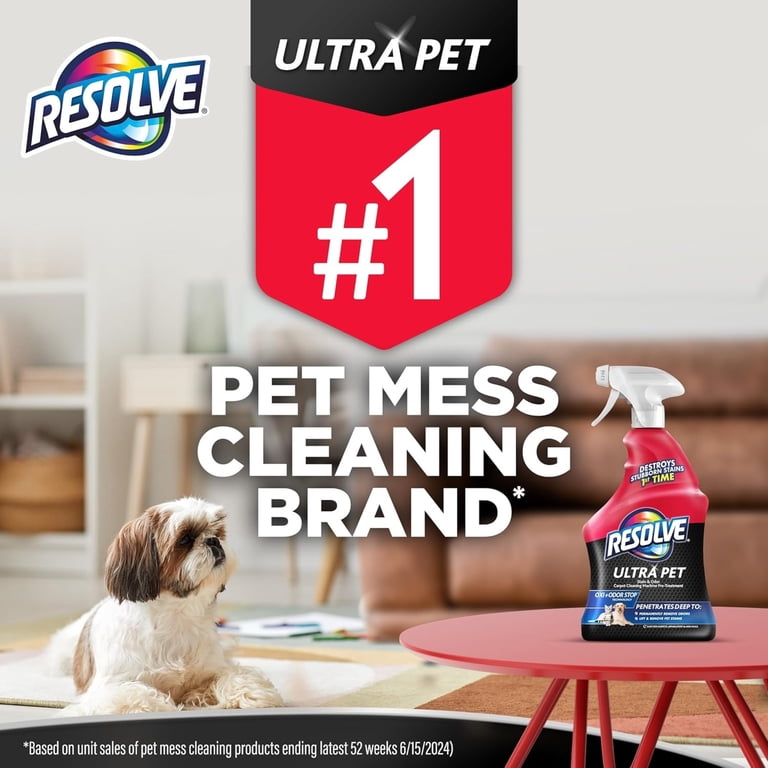 Resolve Ultra Pet Carpet Cleaner Spray, 32 oz photo 2