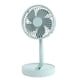 thumbnail image 2 of Ventilador de pie oscilante portátil Blateno con temporizador de luz remoto, ventilador de batería recargable, ventilador personal plegable, ventilador de piso inalámbrico pequeño para dormitorio,, 2 of 8