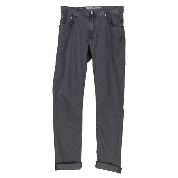 Jacob Cohen Women's Grey Grigio Asfalto Pants & Capri - 33-16.5 (L)