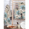 thumbnail image 2 of Teal Blue Tulips Kitchen Dish Towels for Drying Dishes Set of 2, Spring Floral Barn Doors Vintage Wood Beige Waffle Weave Microfiber Hand Tea Bathroom Towels Quick Dry & Absorbent Towel 15.7x23.6, 2 of 7