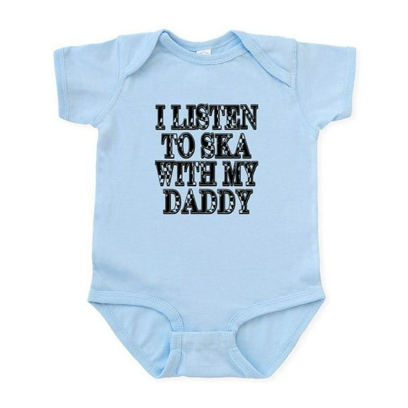 CafePress - Ska With Daddy Infant Bodysuit - Baby Light Bodysuit, Size Newborn - 24 Months