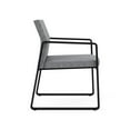 thumbnail image 4 of Fauteuil d'Appoint pour Réception et Salle d'Attente en Soins de Santé / Acier Noir / Gris, 4 of 5