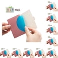 thumbnail image 2 of Jumpingount 50 piezas adultos mujeres Control de aceite Facial tejido portátil absorbente de aceite hojas absorbentes suministros de papel tipo 7 Tipo 7 10x7cm 10piezas, 2 of 6