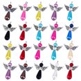 thumbnail image 5 of CIMAXIC Exquisite Angel Wing Shaped Pendants for DIY Keychains and Necklaces Assorted Color ABS Material,1.18"X0.98"X0.39", 5 of 5