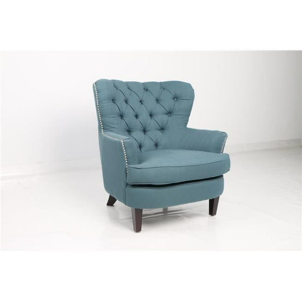 JGW Furniture 902020SachiDT Casual Accent Chair, Deep Teal Walmart