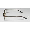 thumbnail image 4 of NEW ELLE 13351 WOMENS/LADIES RECTANGULAR FULL-RIM GREEN CAT EYE OPTIMAL EYE PROTECTION BEAUTIFUL FRAME DEMO LENSES 49-17-135 FLEXIBLE HINGES EYEGLASSES/EYEWEAR, 4 of 9