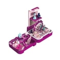 thumbnail image 1 of Violet Rouge Ensemble de Jeu Interactif 3-en-1 pour Maison de Poupée avec Accessoires Haute Simulation - Parfait pour Filles, Enfants, Cadeaux et Décorations (Rode 32 Pcs), 1 of 6