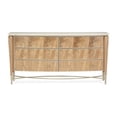 thumbnail image 2 of Michael Amini Villa Cherie Wood & Marble Dresser - Caramel, 2 of 10