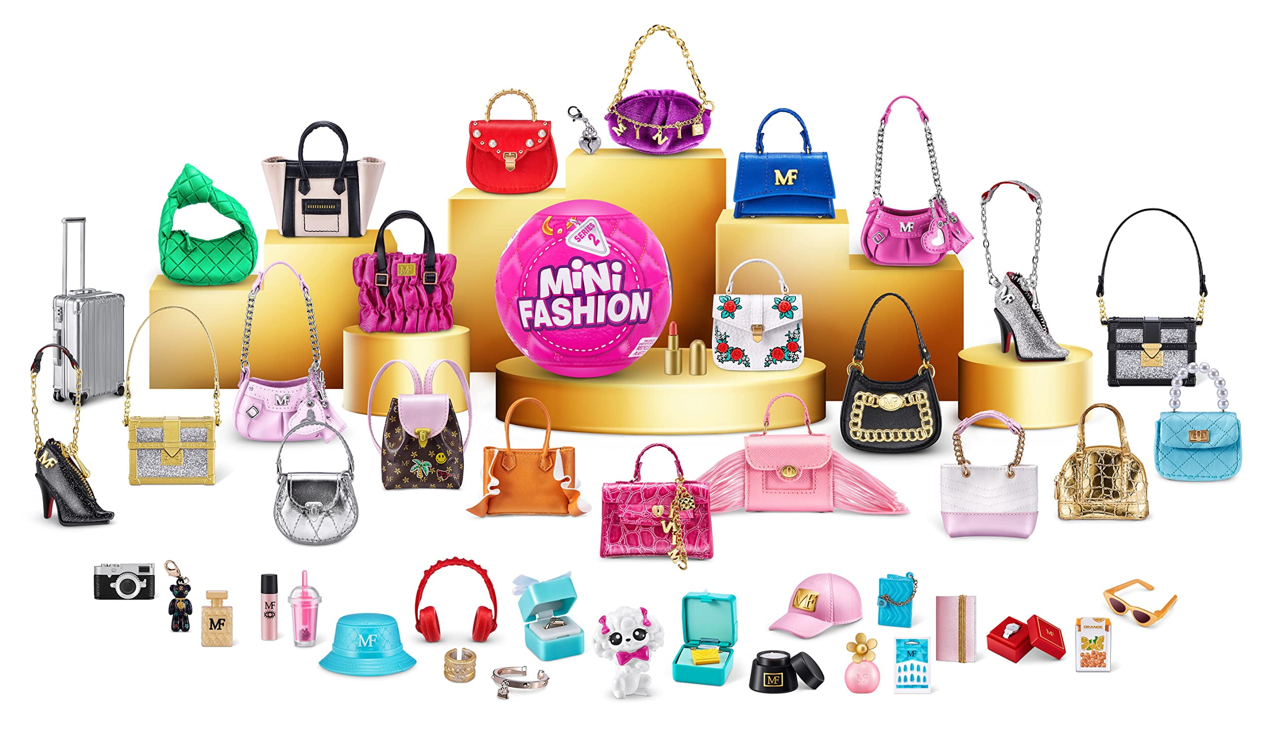 Mini Fashion Surprise Series 2 – Collectible Designer Accessories & Toys (2 Pack)