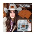 thumbnail image 3 of 50 Pcs Blank Faux Patches For Hats Leatherette Hat Patches With Adhesive Custom Patches For Custom, 3 of 5