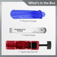 thumbnail image 5 of Universal Spark Plug Gap Tool, Spark Plug Tester with Feeler Gauge, Compatible with Most 10mm, 12mm, 14mm, 16mm Sparks Plugs, 5 of 7