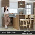 thumbnail image 4 of Isla de Cocina con Encimera y Mostrador Madesa Glamy 120 MM, 4 of 5