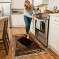 thumbnail image 4 of Large Entrance Carpet Floor Mat With Visual Deception Effect Suitable For High Traffic Areas Indoor And Outdoor Use Durable And Easy To Clean Sized Throw Blanket Tan Knit Blanket Blanket Tan Modern, 4 of 4