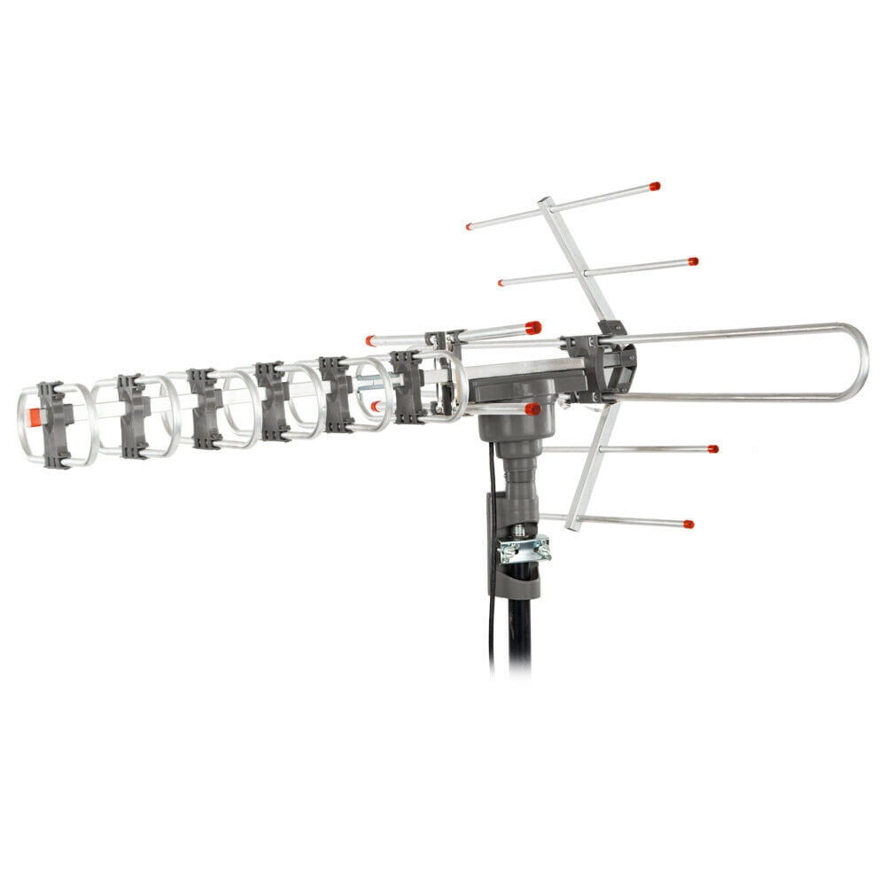 Motorized HD TV Outdoor Antenna 360°Rotation UV 45860MHz 2238dB