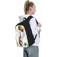 thumbnail image 7 of Curious George Backpack Laptop Backpack For Women 3d Printing Large Capacity Casual Daypack One Size, 7 of 7