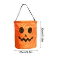 thumbnail image 3 of Japceit LED Halloween Candy Container, Glow-in-the-Dark Treat Bag with Handle, Reusable Party Favor Bucket for Kids, Themed Illuminated Pail for Trick-or-Treating, 3 of 4