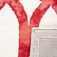 thumbnail image 2 of Safavieh Dip Dyed Ivory Contemporary Rug - 2' x 3', 2 of 5