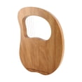 thumbnail image 3 of Strings 19 String Lyre Harp Portable Wooden Resonance Box String Instrument with Tuning Wrench and Picks for Beginners Professionals, 3 of 7