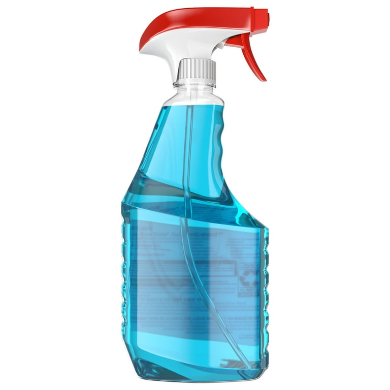 Windex® Glass Cleaner, Original Blue, Spray Bottle, 32 fl oz 