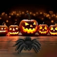 thumbnail image 2 of Granny's Best Realistic Black Spider, Indoor/Outdoor Decorations Props, 2 of 6