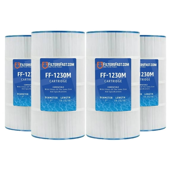 Filters Fast Compatible Replacement for Filbur FC-1230M Pool Filter, 4 Pack