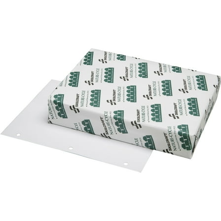 SKILCRAFT, NSN5399832, Nature-Cycle 3-Hole PCF Copy Paper, 2500/Box, White