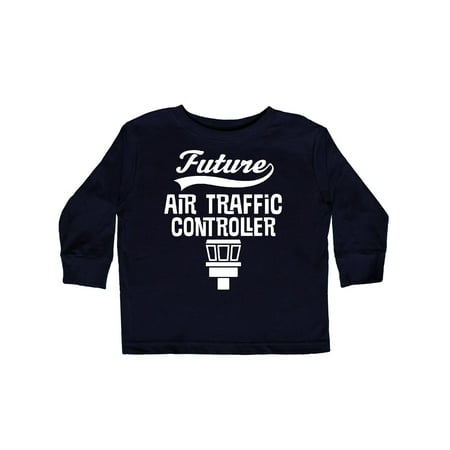 

Inktastic Future Air Traffic Controller Gift Toddler Boy or Toddler Girl Long Sleeve T-Shirt