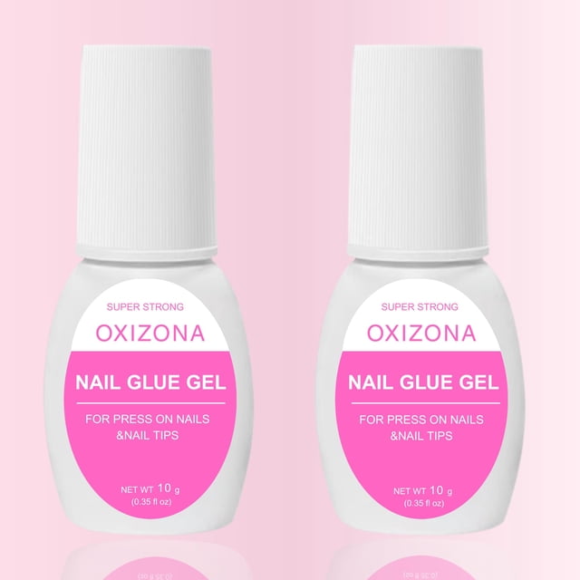 Pegamento de uñas OXIZONA superfuerte para prensar uñas acrílicas, 2 g