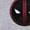 HEATHER GREY, variant on Deadpool & Wolverine - Logo And Icons - Juniors Cropped Graphic T-Shirt
