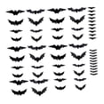 thumbnail image 2 of Murciélagos Decoración de Pared Suministros para Fiestas Decoración de Halloween Pegatinas Decorativas de Pared para Hacer Tú Mismo 60 piezas, 2 of 9