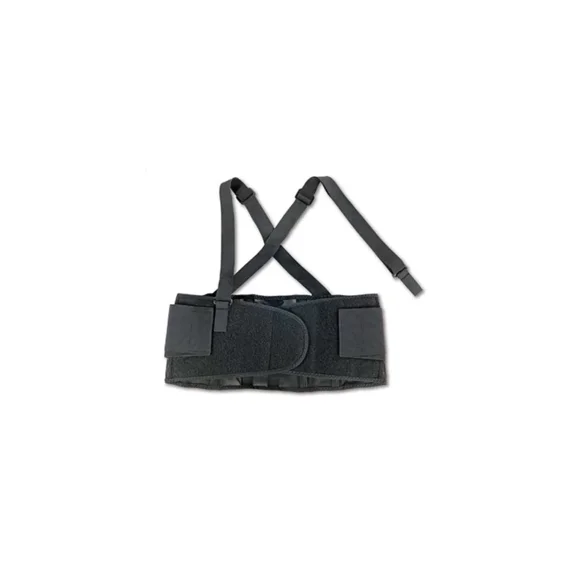 Ergodyne Proflex Standard 100 Back Support Brace, Elastic/Spandex, Medium: 30" - 34" Waist, Black, 2 Each - MS-87511