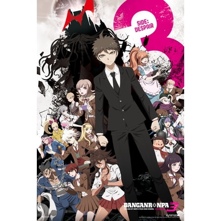 Danganronpa 3 Despair Video Game Gamer Gaming Danganronpa Manga Anime Posters Danganronpa Merch Dangan Ronpa Anime Room Decor Merchandise School Trilogy Cool Wall Art Print Poster 12x18