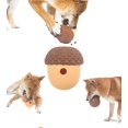 thumbnail image 2 of Dog Toys Leaky Food Ball Interactive Pet Slowly Feeding Bowl Puzzle Toy Pine Cone Dog Teeth Cleaning Chew Toys Pet Supplies (Green), 2 of 7