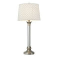 thumbnail image 7 of 32" Nickel Metal Table Lamp With White Empire Shade, 7 of 7