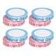 thumbnail image 1 of 8 rollos de 5 yardas de cinta de satén para baby shower, cinta temática rosa y azul, cinta decorativa para baby shower, fiesta de cumpleaños, 1 of 14