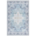 thumbnail image 2 of Safavieh Tucson Nazca Oriental Machine Washable Area Rug, Aqua/Light Blue, 9' x 12', 2 of 13