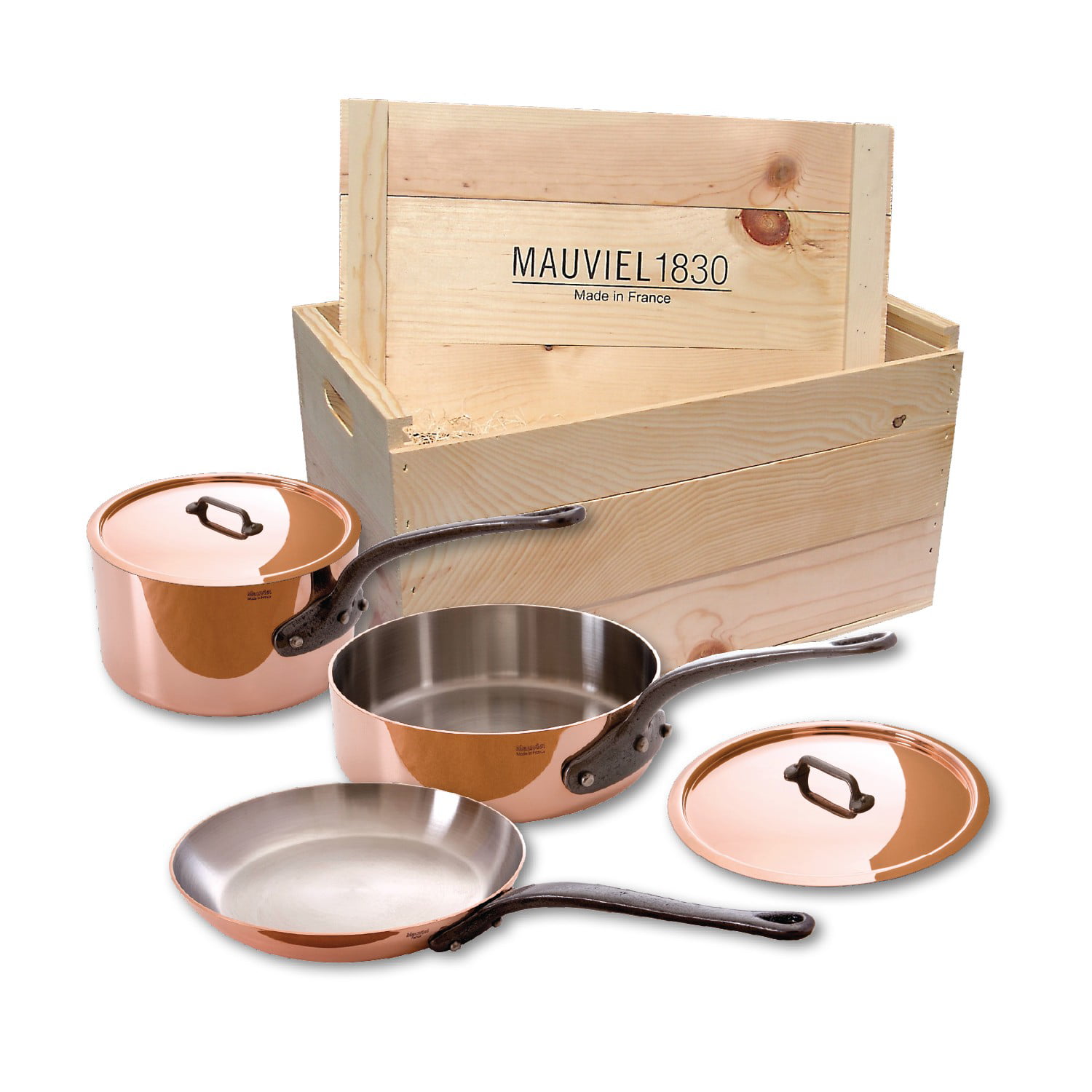 Mauviel Essentials 10-Piece Cookware Set