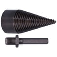 thumbnail image 4 of Wood Splitter Bit, Wood Drill Cone Bit Professional Strong Compatibility  For Electric Hammer Impact Drill, Rhinestone For Chopping Wood, 4 of 8
