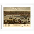 thumbnail image 2 of Art.com Louisville, Kentucky 1876 Photo, White Frame Wall Art, 40" x 32", 2 of 5