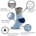 thumbnail image 2 of Toddler Non Slip Socks- 12 Pairs Anti Skid Kids Socks Cute Crew Grips Sock for 1-7 Years Boys Girls Children, 2 of 7